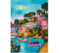 Trefl – Puzzle The Art of Colour : Syros, Grèce – 1000 pièces – Premium Plus Quality – Dès 12 ans
