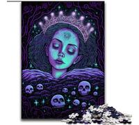 Puzzle 1000 pièces Princesse endormie, idéal pour la décoration de la Maison et du Bureau, pour Un Anniversaire, Taille 26x38cm.