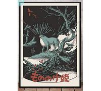 Puzzle 1000 pièces Princesse Mononoke, Affiche Artistique, Dessin animé Japonais, Papier, pour Adultes, Enfants, Jeux, Jouets éducatifs