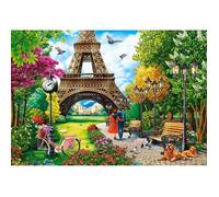 Puzzle Castorland Puzzle 1000 pièces - Printemps à Paris