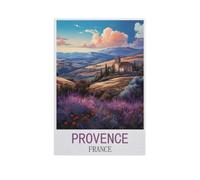 Puzzle 1000 Pièces，Provence France，Puzzle 1000 Pieces Jeu De Famille Amusant pour Enfants Adultes（50x70cm）-FN92