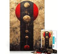 Puzzle 1000 pièces Puissance céleste Minimalisme Bords impeccables Casse-tête Amusant Cadeau Détente Jeu Cadeau d'anniversaire Art (38x26cm)