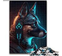 Puzzle 1000 pièces Punk Human Dogs, en Carton, Casse-tête Stimulant pour Adolescents, Jeu interactif Familial Amusant 1000 pièces(26x38cm)