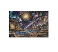 Puzzle 1000 pièces Puzzle 1000 pièces Adultes Classique Puzzles CadeauxPaysage Fantastique Cosmique 50x70cm