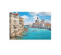Puzzle 1000 pièces Puzzle 1000 pièces Adultes Classique Puzzles CadeauxVue sur Le Canal de Venise 38x52cm