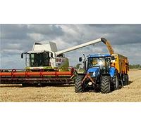 Puzzle 1000 pièces Puzzle Adulte Puzzle en Papier Puzzle 3D Classique Tracteur et Moissonneuse-batteuse Décoration d'intérieur DIY 1000 pièces 38x26CM