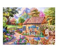 Puzzle 1000 pièces, puzzle adulte, un puzzle difficile, jeux de puzzle pour toute la famille, cadeaux pour femmes, cadeaux pour hommes, thème : maison douce