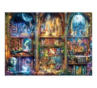 Puzzle 1000 pièces, Puzzle Adulte, Un Puzzle Difficile, Jeux de Puzzle pour Toute la Famille, Cadeaux pour Femmes, Cadeaux pour Hommes, thème : Le Monde Magique