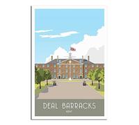 Puzzle 1000 pièces, Puzzle Caserne Kent 1000 pièces pour Adultes, Enfants, Adolescents et familles Nombreuses, 70 x 50 cm