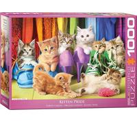puzzle 1000 pièces - Puzzle - Chatons ludiques + accessoires de puzzle