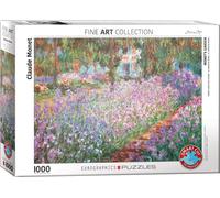 puzzle 1000 pièces - Puzzle - Claude Monet - Jardin près de Giverny + accessoires de puzzle