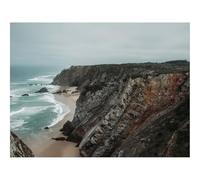 Puzzle 1000 Pièces - Puzzle de Qualité SupéRieure-Côte,falaises,Plage 70x50cm