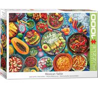 puzzle 1000 pièces - Puzzle - Délices mexicains + DeLuxe Set de 3 accessoires de puzzle