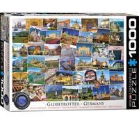puzzle 1000 pièces - Puzzle - Destinations de rêve en Allemagne + DeLuxe 3er Set Puzzle Accessoires