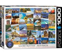 puzzle 1000 pièces - Puzzle - Destinations de rêve en Australie + puzzle cadre alu pour 1000 pièces