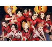 Puzzle 1000 pièces - Puzzle Difficile - Coloré - Affiches Classiques du Dessin animé Japonais Haikyuu !! Jouets éducatifs pour Enfants - Jouets stimulants personnalisés pour Adultes 38x52cm