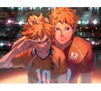 Puzzle 1000 pièces - Puzzle Difficile - Coloré - Affiches Classiques du Dessin animé Japonais Haikyuu !! Jouets éducatifs pour Enfants - Jouets stimulants personnalisés pour Adultes 26x38cm