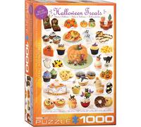 puzzle 1000 pièces - Puzzle - Douces friandises d'Halloween + DeLuxe Set de 3 accessoires de puzzle