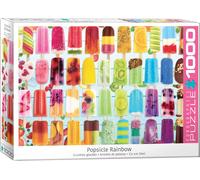 puzzle 1000 pièces - Puzzle - Eis am Stiel Regenbogen + DeLuxe 3er Set Puzzle Accessoires