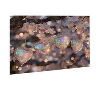 Puzzle 1000 Pièces Puzzle en Bois DIY Amour Verre EU De l'art Décoration Cadeau Unique pour Décoration Maison, Puzzles Familial, Parfait pour Les Soirées de Jeu,Activité Familiale Parfaite K0F-167