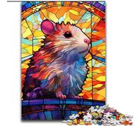 Puzzle 1000 pièces - Puzzle Hamster pour la Famille et Les Amis - Défi Stimulant (Taille 26x38cm)