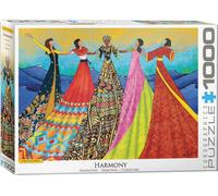 puzzle 1000 pièces - Puzzle - Harmonie des cultures + DeLuxe 3er Set Puzzle Accessoires
