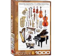 puzzle 1000 pièces - Puzzle - Instruments de l'orchestre + accessoires de puzzle