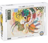 puzzle 1000 pièces - Puzzle - Kandinsky - Courbe dominante + puzzle cadre alu pour 1000 pièces