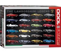 puzzle 1000 pièces - Puzzle - Lamborghini la légende + DeLuxe set de 3 accessoires de puzzle