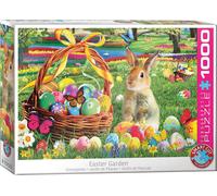puzzle 1000 pièces - Puzzle - Lapin de Pâques + puzzle cadre alu pour 1000