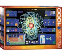 puzzle 1000 pièces - Puzzle - L'atome + puzzle cadre alu pour 1000