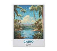 Puzzle 1000 Pièces Puzzle,Le Caire Égypte,Adultes Loisirs Divertissement Enfants Jouets Éducatifs(50x70cm)-FI4