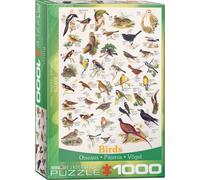 puzzle 1000 pièces - Puzzle - Le monde des oiseaux + puzzle cadre alu pour 1000 pièces