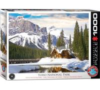 puzzle 1000 pièces - Puzzle - L'hiver dans le parc national de Yoho - BC + puzzle cadre alu pour 1000 pièces