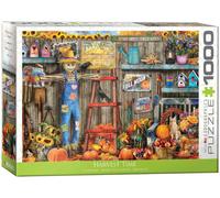 puzzle 1000 pièces - Puzzle - Merveilleuse saison des récoltes + puzzle cadre alu pour 1000 pièces