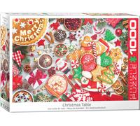 puzzle 1000 pièces - Puzzle - Merveilleuse table de Noël + accessoires de puzzle