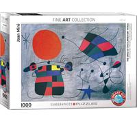 puzzle 1000 pièces - Puzzle - Miro - Le sourire des ailes extravagantes + accessoires de puzzle