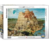 puzzle 1000 pièces - Puzzle - Pieter Bruegel La Tour de Babel + accessoires de puzzle