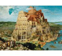 puzzle 1000 pièces - Puzzle - Pieter Bruegel La Tour de Babel + puzzle cadre alu pour 1000