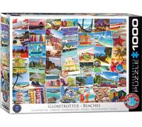 puzzle 1000 pièces - Puzzle - Plages de rêve du monde + DeLuxe 3er Set Puzzle Accessoires