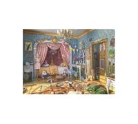 Schmidt-Spiele – Puzzle June's Journey : Chambre à coucher – 1000 pièces – Puzzle secret