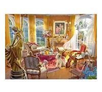 Schmidt Spiele 59975 June's Journey, Salon of The Orchid Estate, Puzzle 1000 pièces
