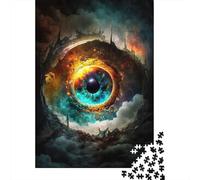 Puzzle 1000 pièces, Puzzles Abstraits pour Adultes, Puzzles en Bois, Jeu éducatif pour Adultes, 1000 pièces (75 x 50 cm)