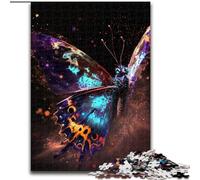 Puzzle 1000 pièces Puzzles Fantasy Butterfly pour Adultes Taille : 38x26cm Cadeau Parfait pour la fête des mères, Les Anniversaires, Noël