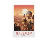 Puzzle 1000 pièces, Puzzles Jerusalem pour Adultes 1000 pièces, Puzzle Classique Adolescents garçons Filles Puzzles 52x38cm
