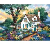 Puzzle 1000 Pièces Puzzles pour Adultes Kids,Jardins colorés Puzzle Adulte Moderne pour activités familiales,1000 Pieces Puzzles Art pour Décoratifs Cadeaux