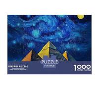 Puzzle 1000 PièCes pyramideAdulte Relax Jeux Great Architecture Le Cadeau Parfait pour La Famille Et Les Amis Adultes Et Enfants À Partir De 12 Ans 38x26cm/1000pcs