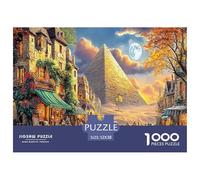 Puzzle 1000 Pièces Pyramides d'Égypte - Jeu Passionnant Et Éducatif en Papier Recyclé pour Enfant Et Adolescent