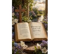 Puzzle 1000 Pieces Quand J'Ai Peur Bible Jardin Fleuri Bois