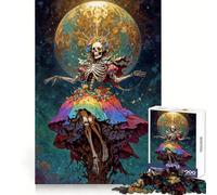 Puzzle 1000 pièces Rainbow Santa Muerte pour Adultes Jeu de réflexion Facile et précis Cadeau spécial (38x52cm)
